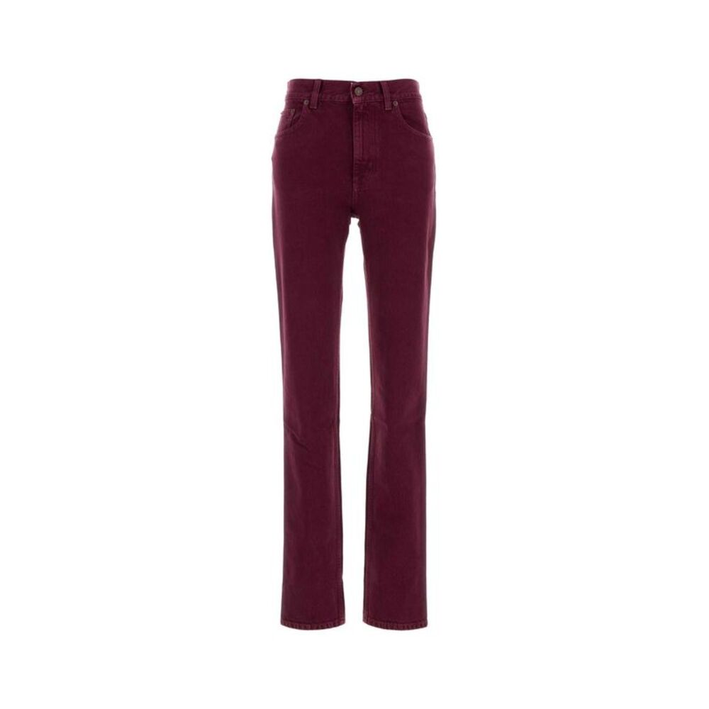 Chloe Women Tyrian Purple Denim Jeans